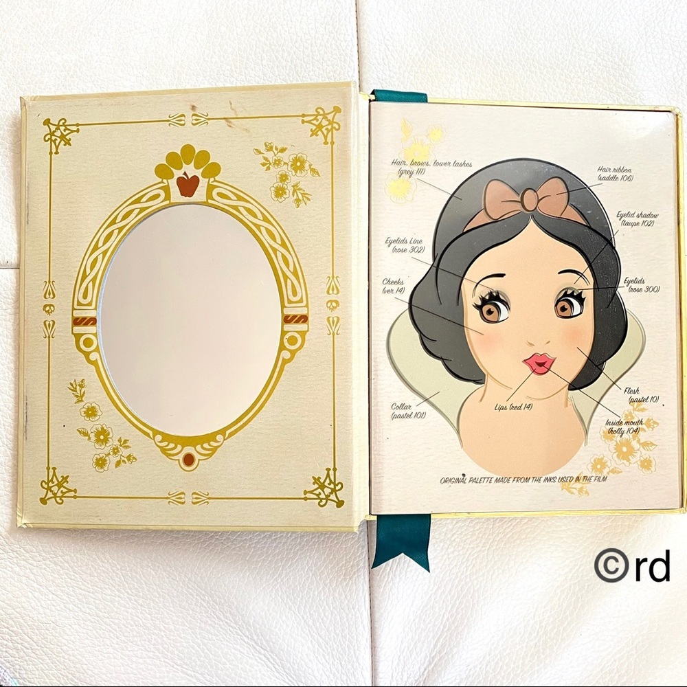 Besame Rare Snow White Eyeshadow Pallete GUC